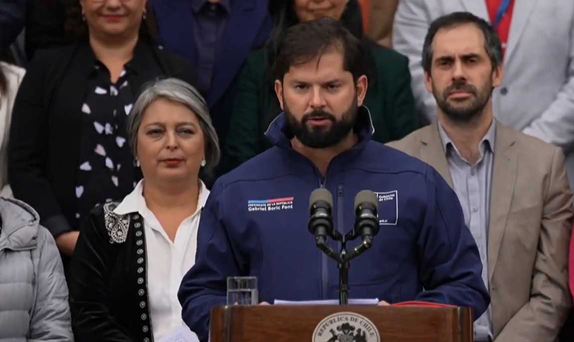 Pdte Gabriel Boric Los Andes 12-04-2024