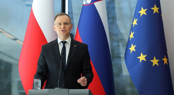 Presidente de Polonia Andrzej Duda