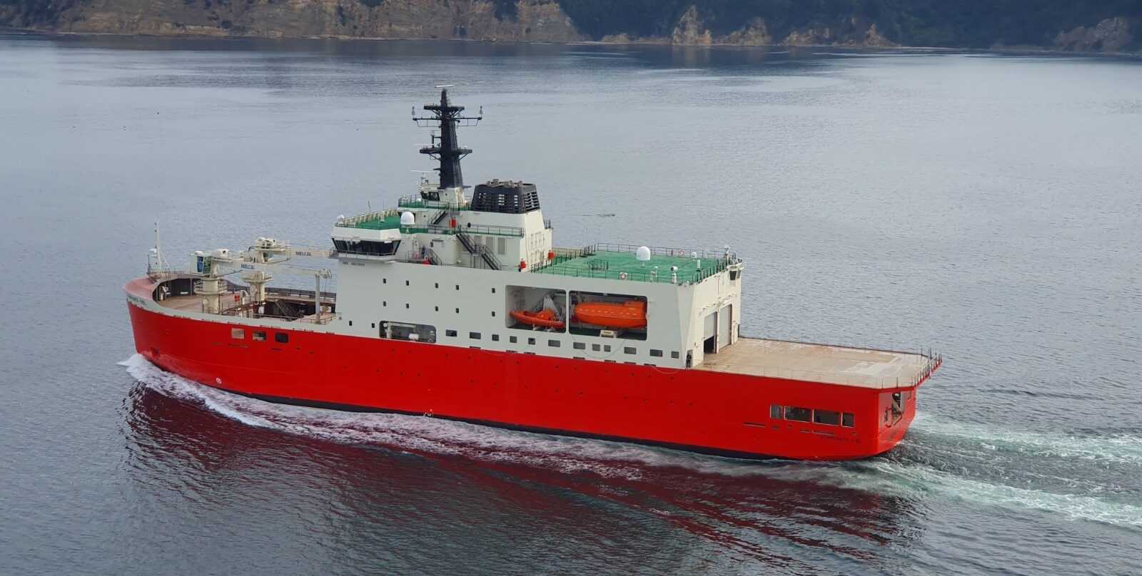 RH Viel primera prueba de navegación