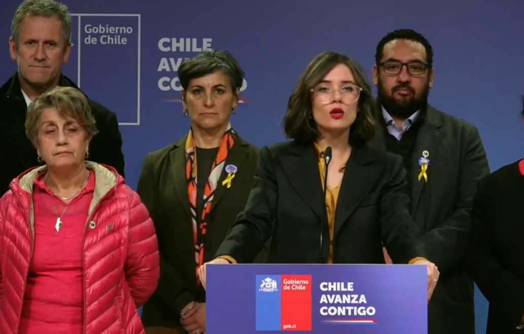 Camila Vallejo punto de prensa consejo de gabinete 10-05-2024