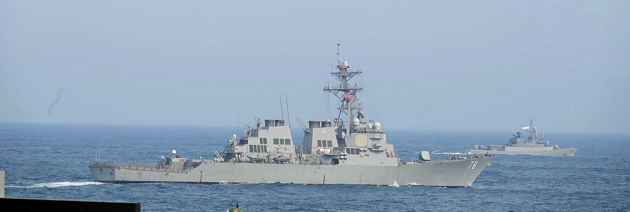 Ejercicios PASSEX Us Navy ARA