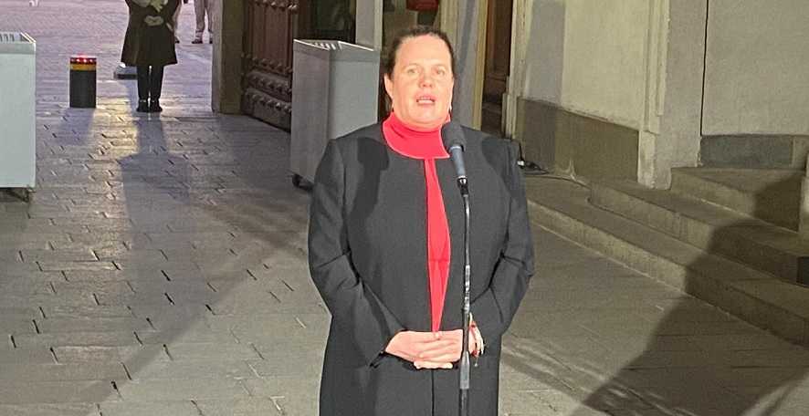 Ministra de Defensa Maya Fernández La Moneda 10-05-2024 PM