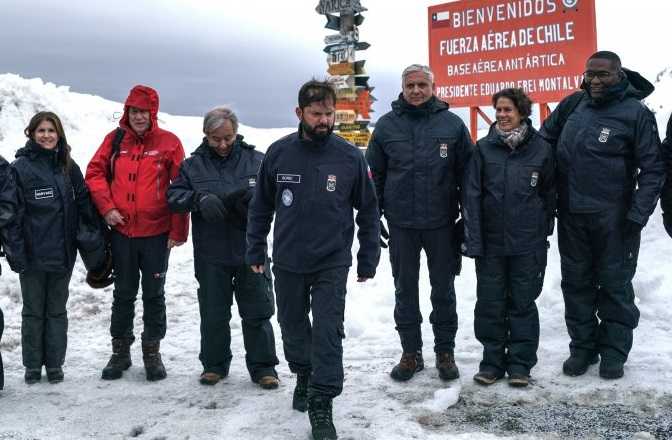 Pdte Boric Antártica