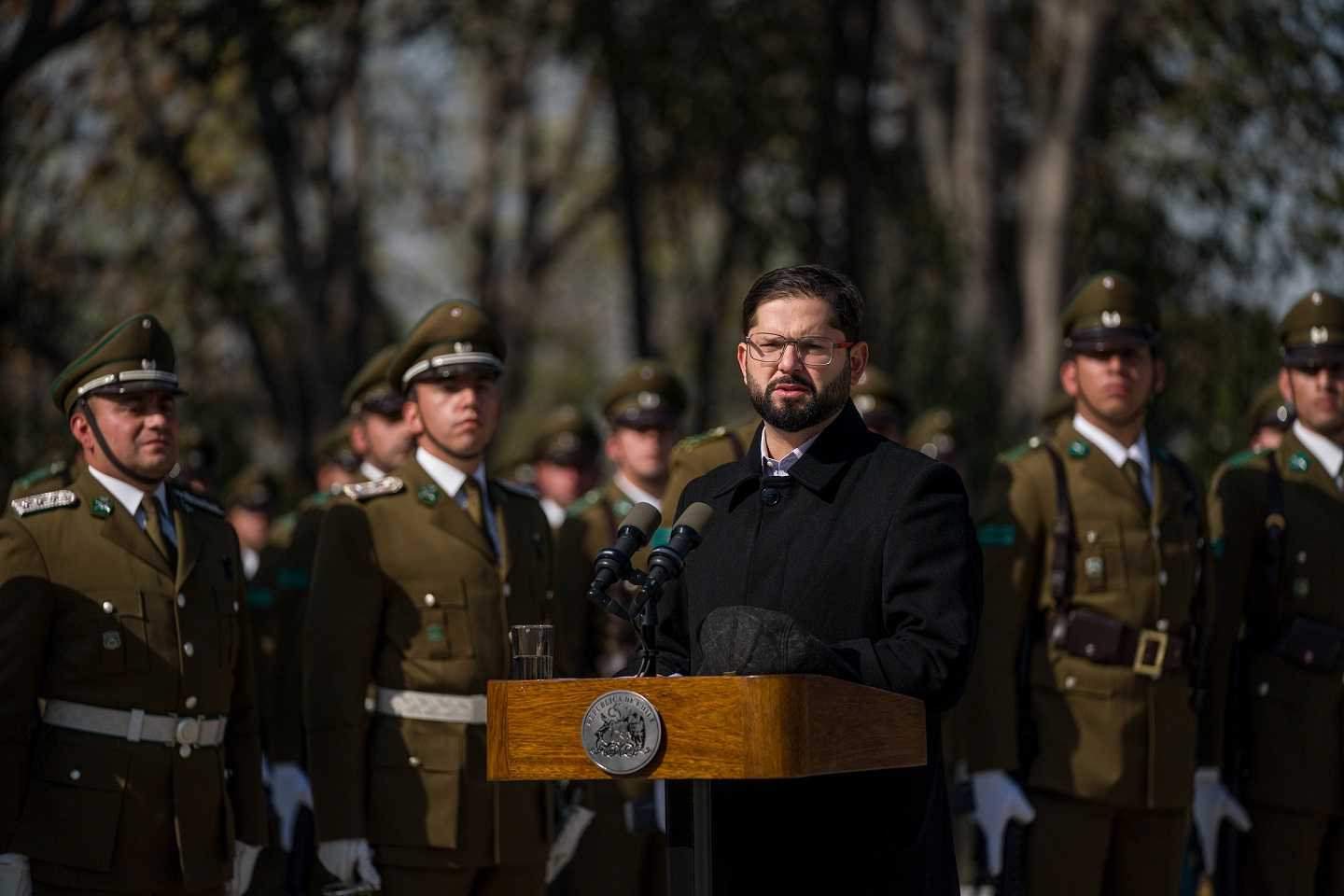 Pdte Boric Carabineros 14-05-2024