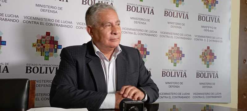 Viceministro de Lucha Contra el Contrabando de Bolivia, Daniel Vargas