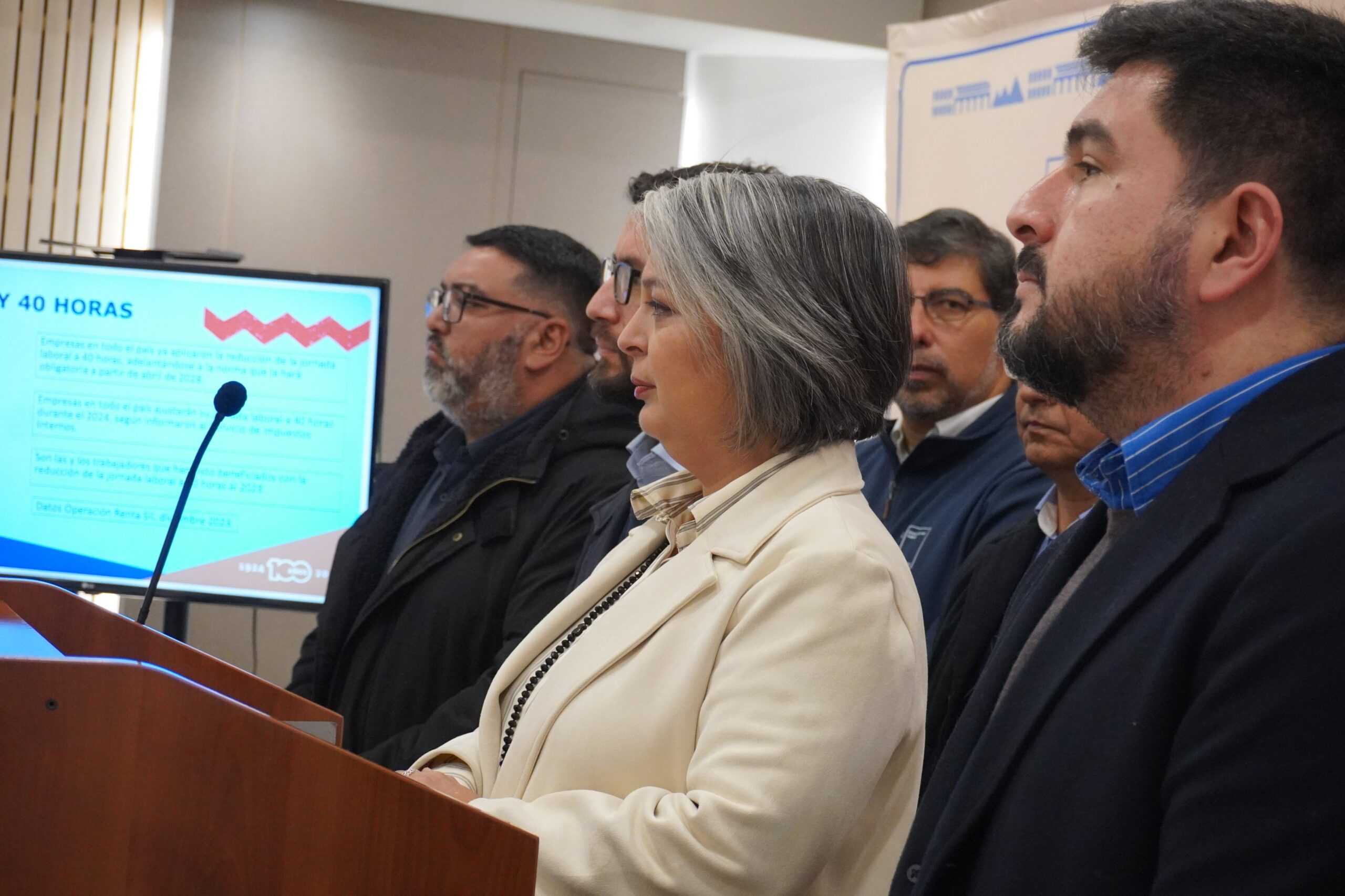 jeannette jara 40 horas (Ministerio del Trabajo)