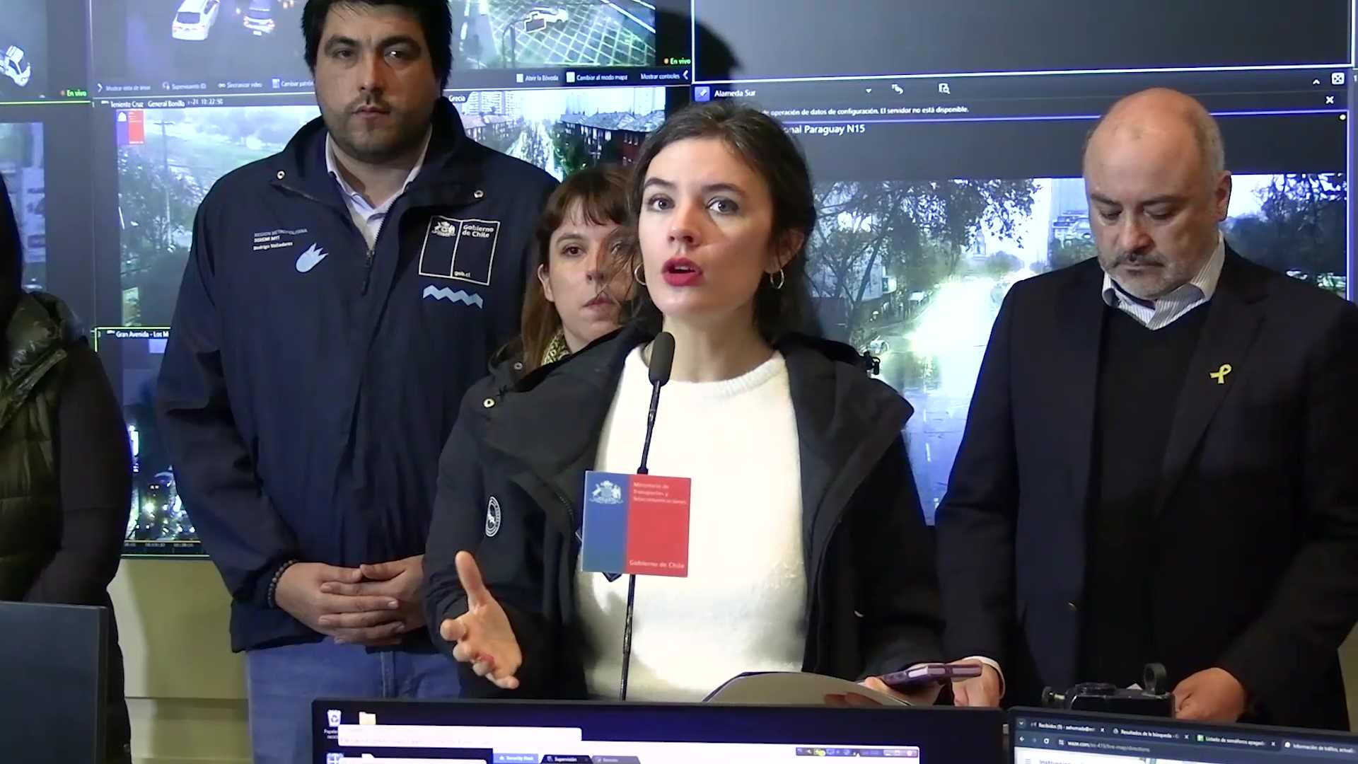 Ministra Vocera de Gobierno, Camila Vallejo