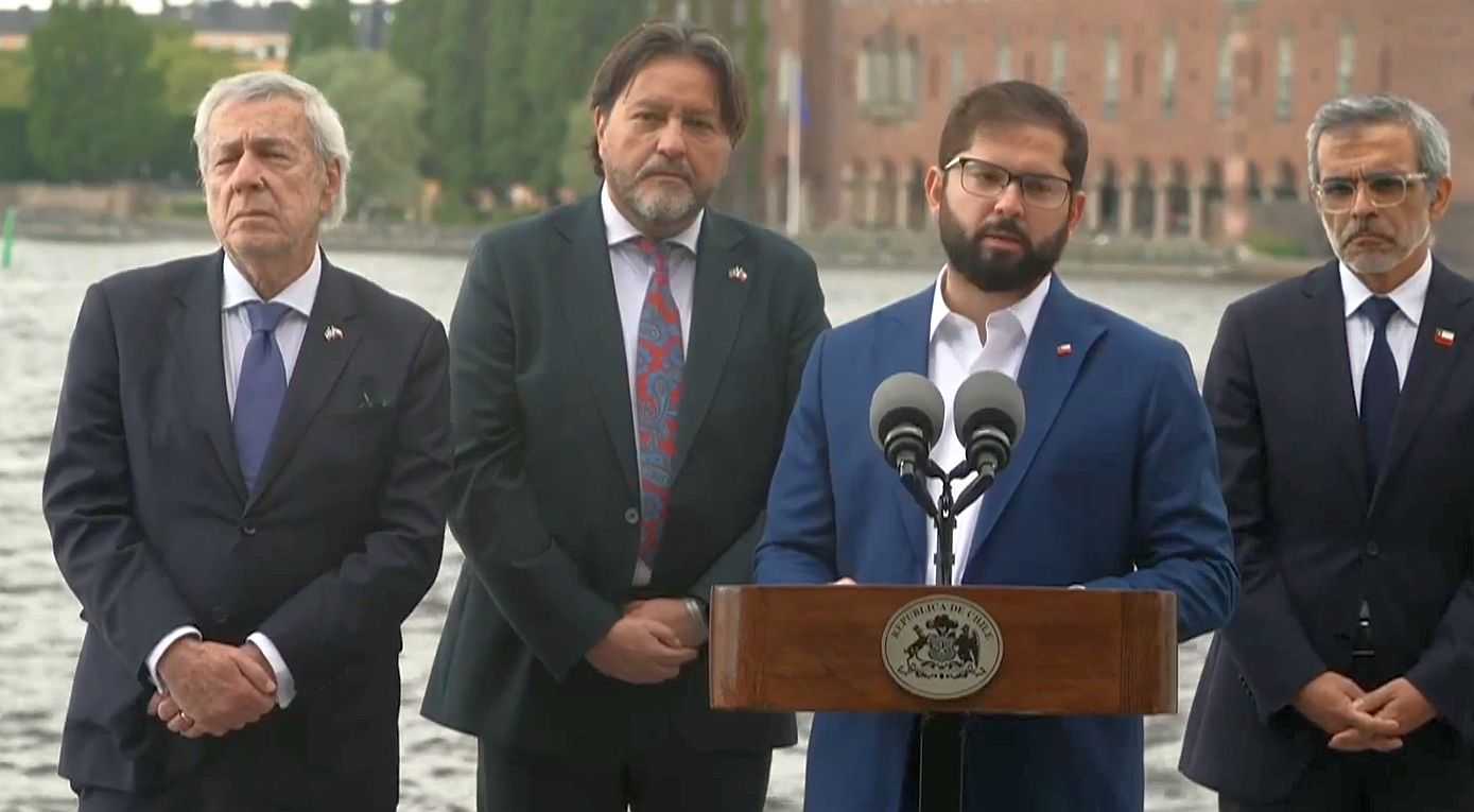 Pdte Gabriel Boric Suecia 14-06-2024