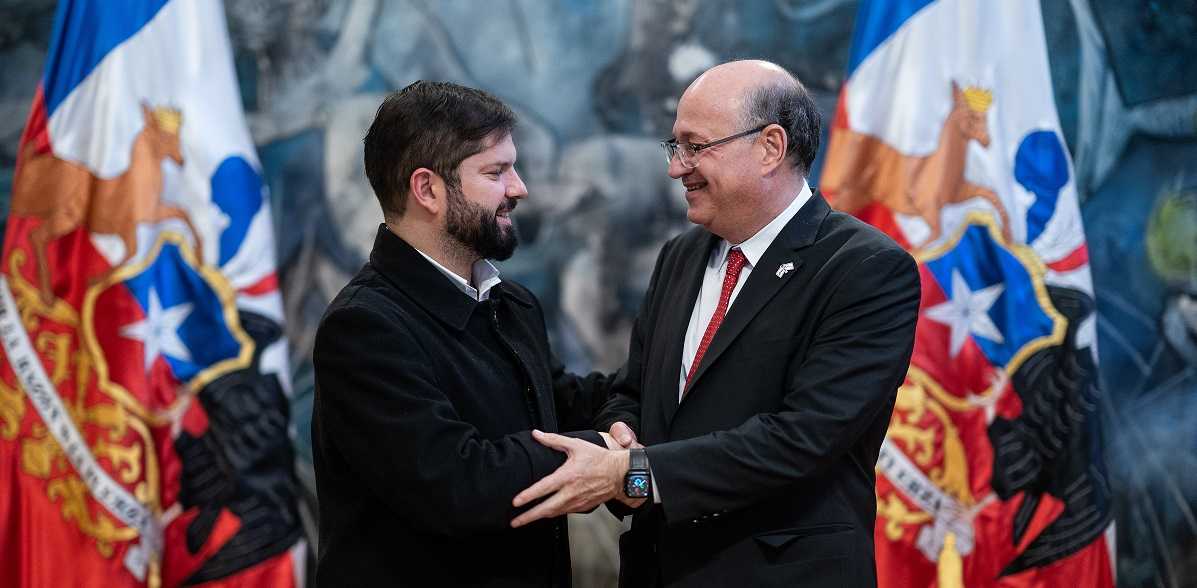 Pdte Gabriel Boric y Pdte BID