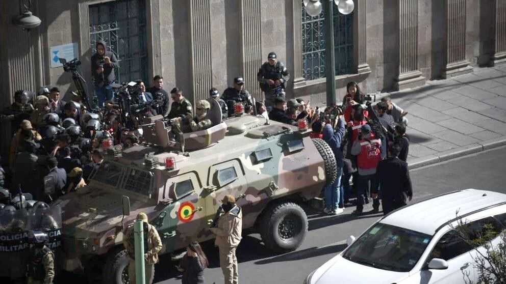 Rebelion militar Bolivia 26-06-2024