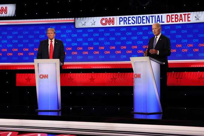 debate presidencial Donald Trump y Joe Biden