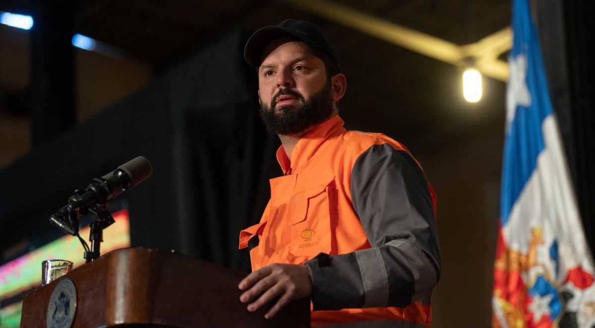 Pdte Gabriel Boric Chuquicamata 11-07-2024