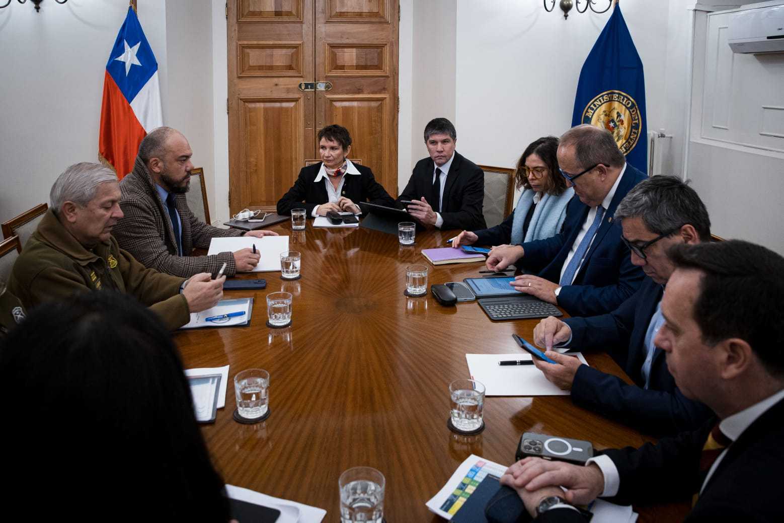 Reunión por crisis de seguridad