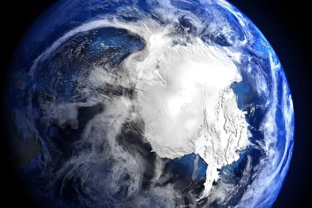Antártica desde el espacio