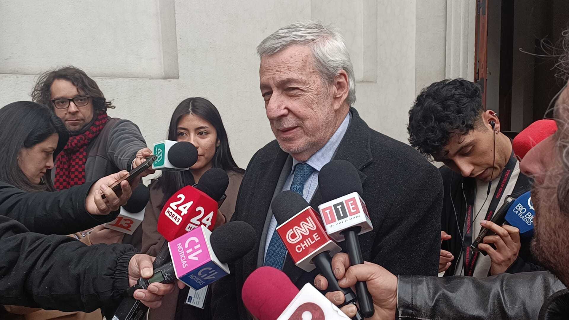 Canciller Alberto van Klaveren La Moneda 22-08-2024