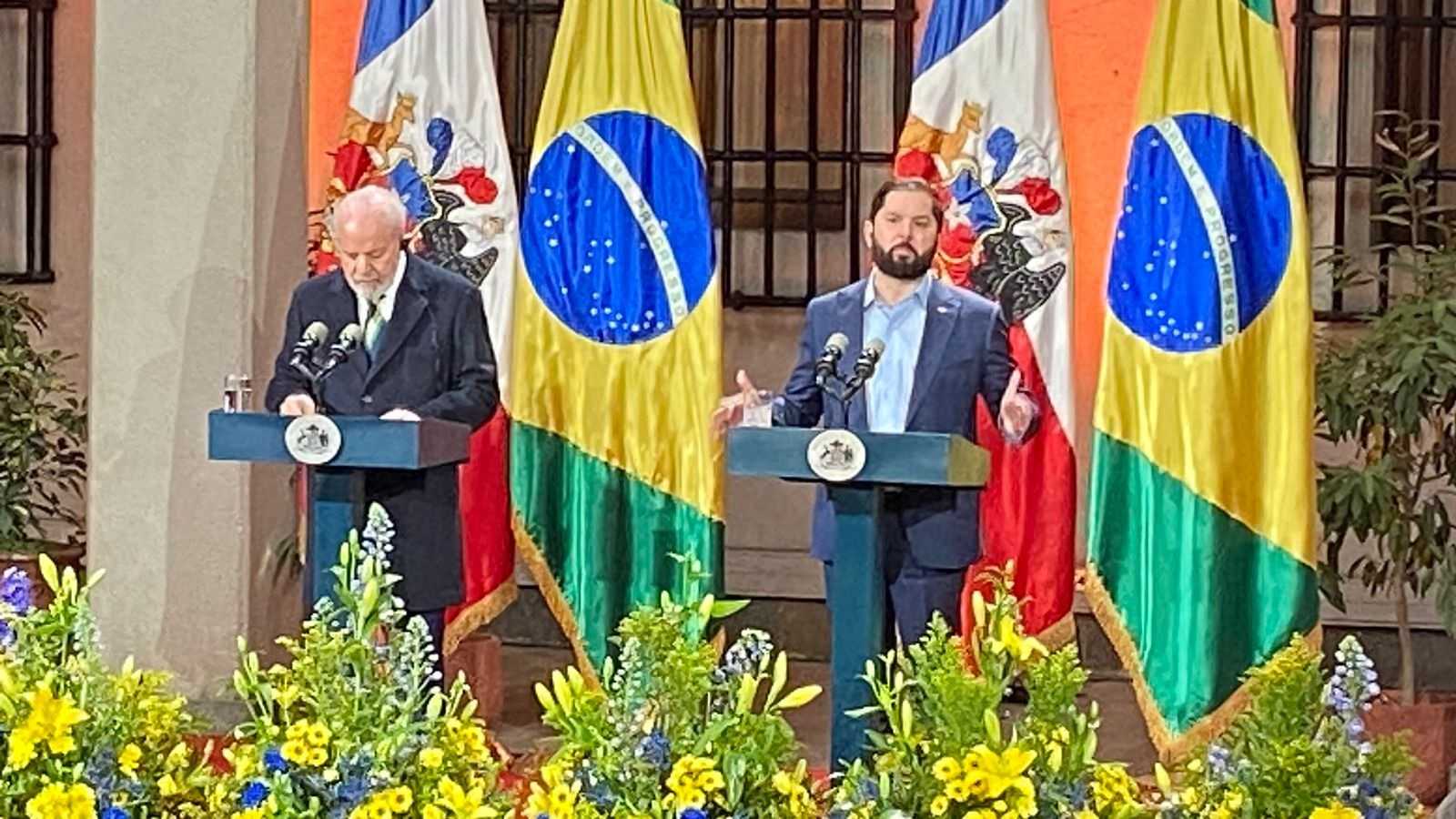 Gabriel Boric - Lula Da Silva 5