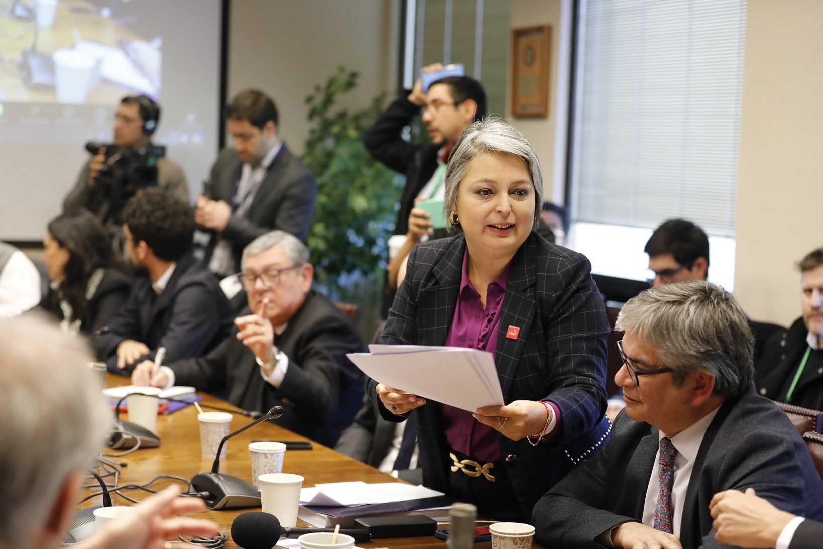 Ministra del Trabajo Jeannette Jara Congreso 07-08-2024