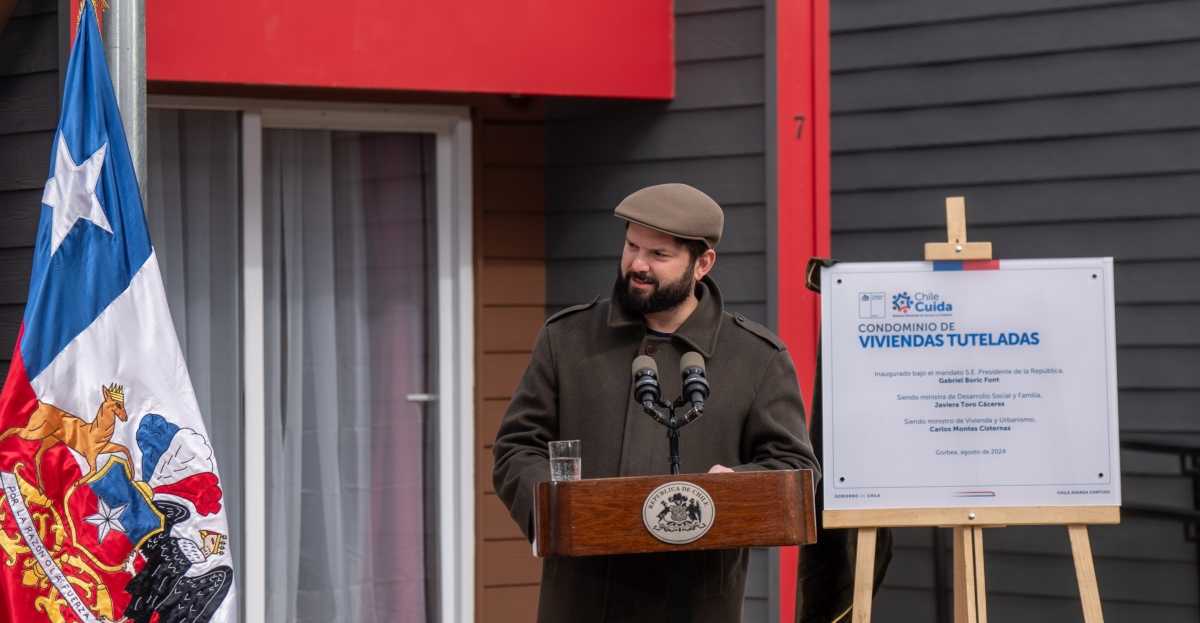 Pdte Gabriel Boric Gorbea 21-08-2024