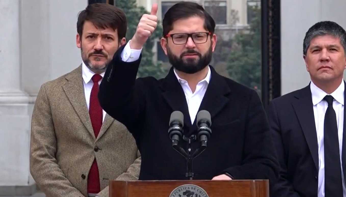 Pdte Gabriel Boric La Moneda 07-08-2024
