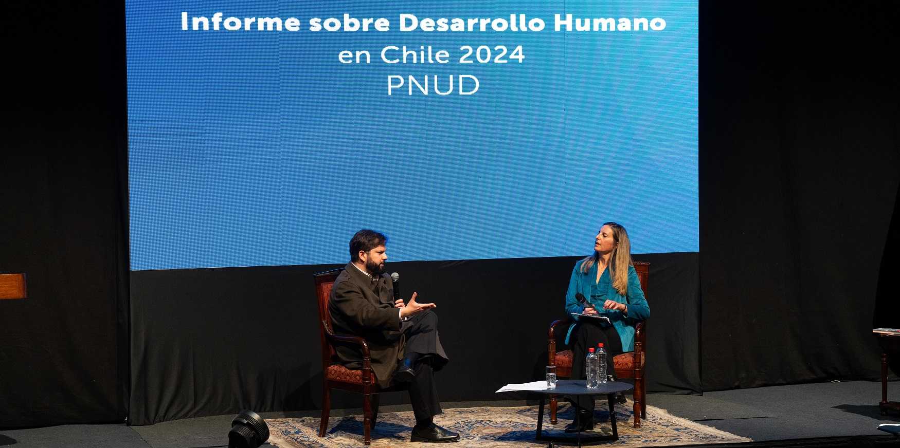 Pdte Gabriel Boric - entrega inforrme Desarrollo Humano GAM 14-08-2024