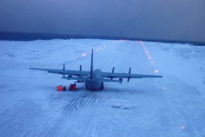 Pista Teniente Marsh Antártica Chilena