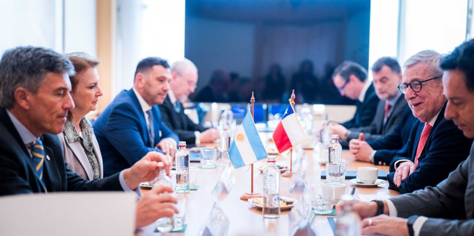 Reunión cancilleres Chile - Argentina 09-08-2024