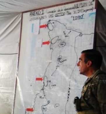 Ejercicio militar argentino Neuquén Rec 1