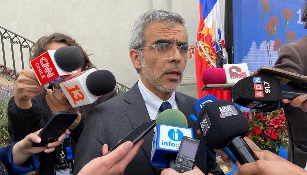 Ministro de Justicia Luis Cordero - La Moneda 11-09-2024