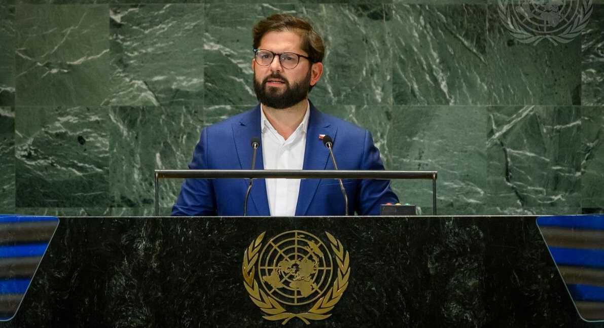 Presidente Gabriel Boric ONU Nueva York 23-09-2024 UN Photo-Loey Felipe