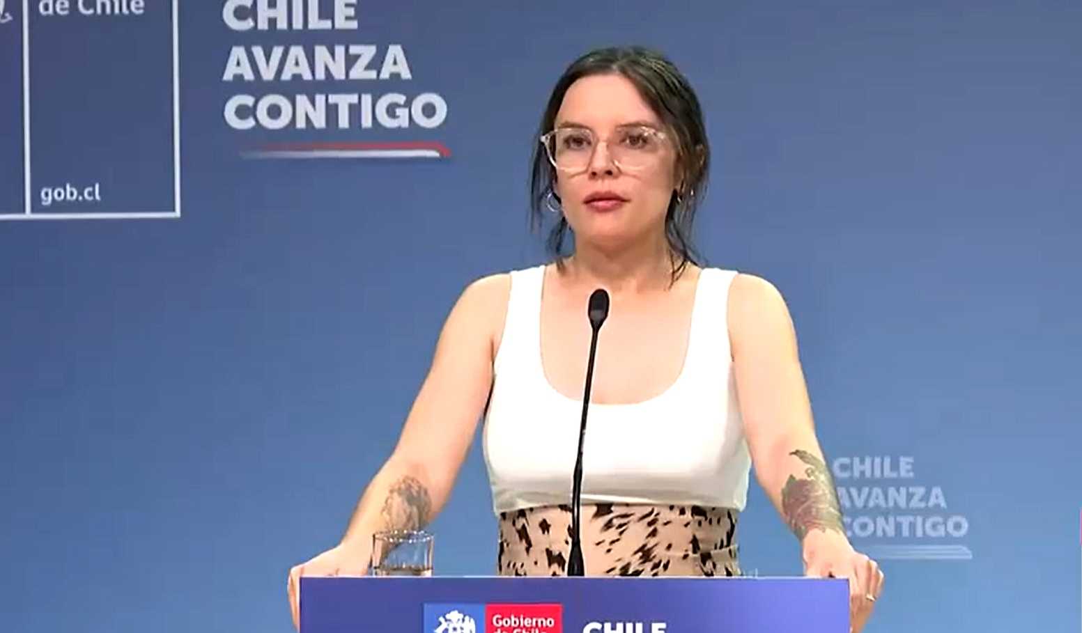 Ministra Camila Vallejo 18-10-2024 La Moneda