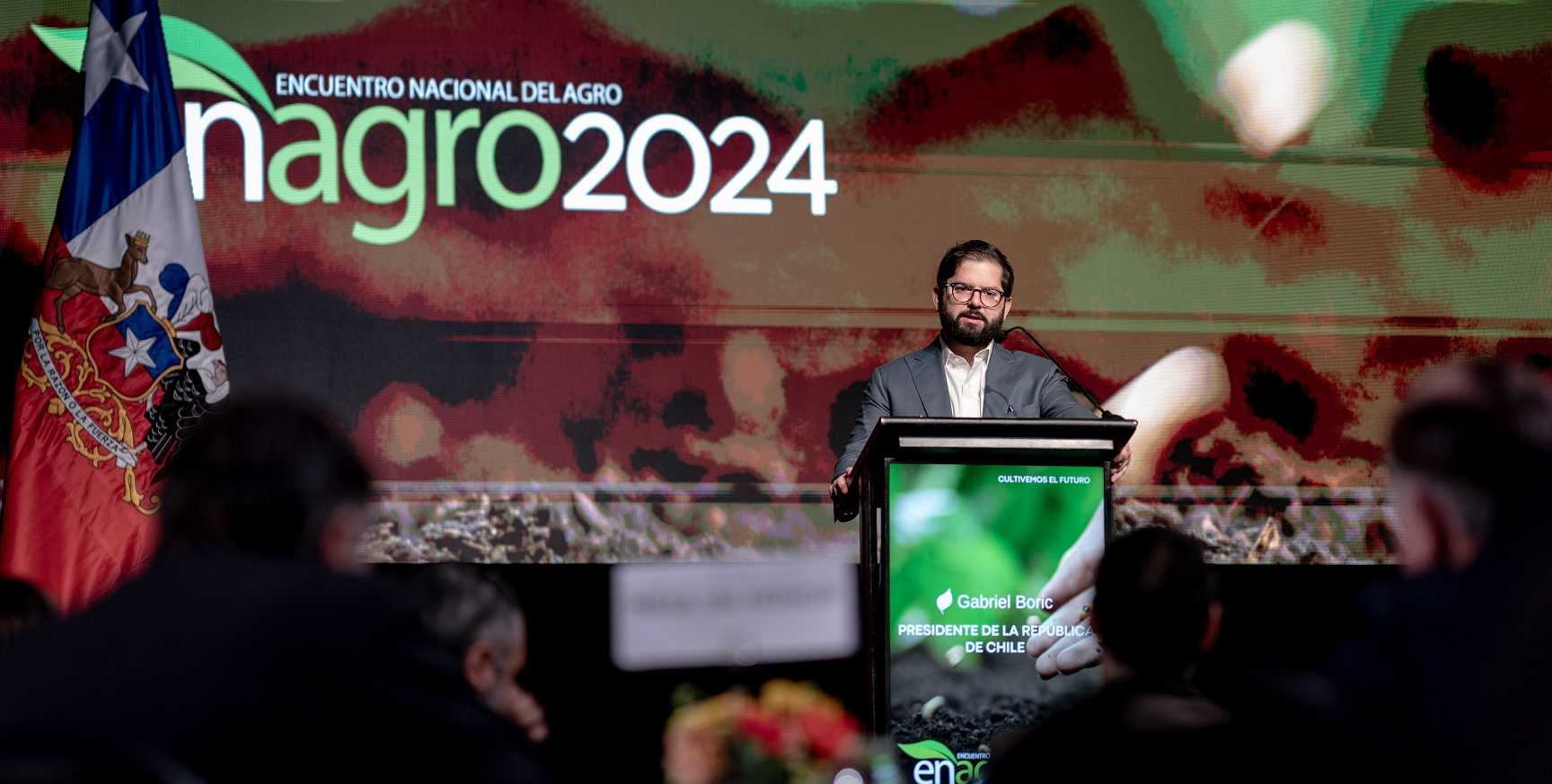 Pdte Gabriel Boric ENAGRO 2024 16-10-2024