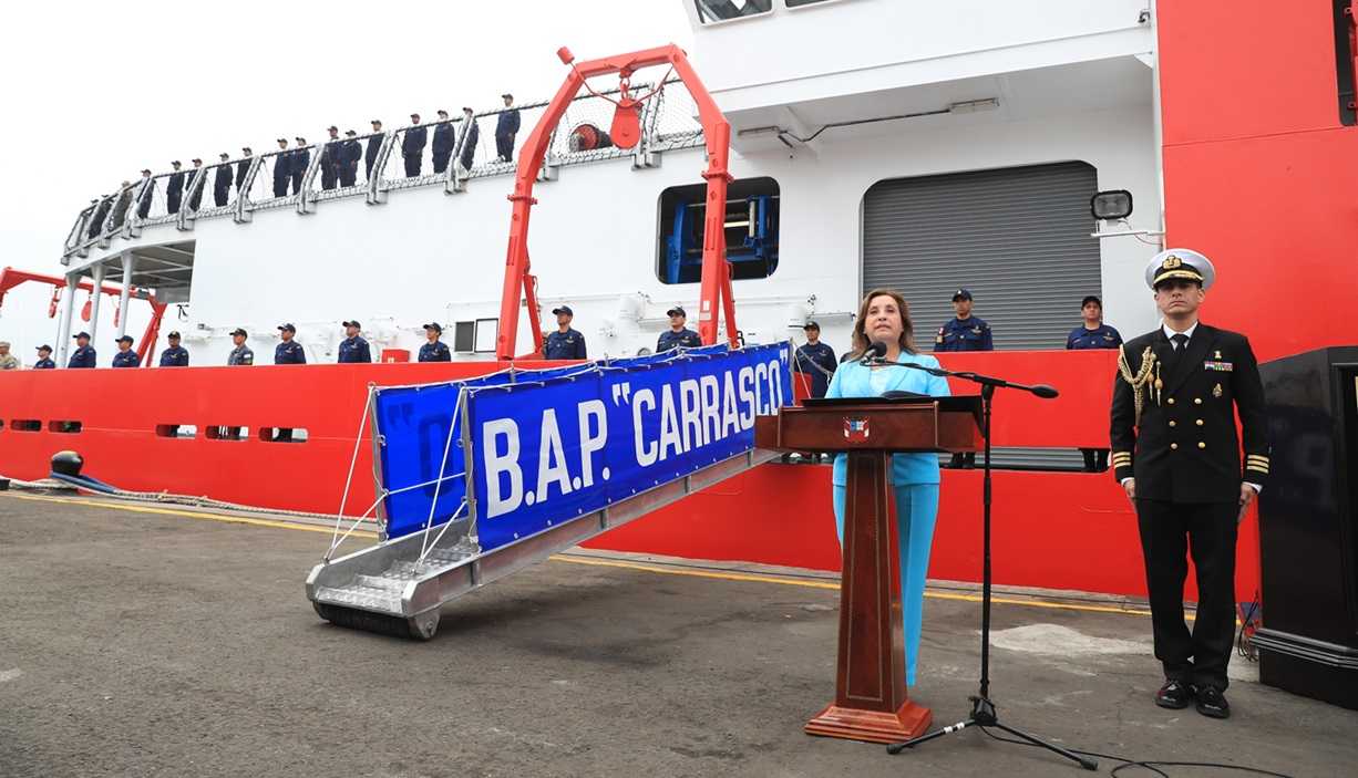 BAP Carrasco Perú Campaña Antártica
