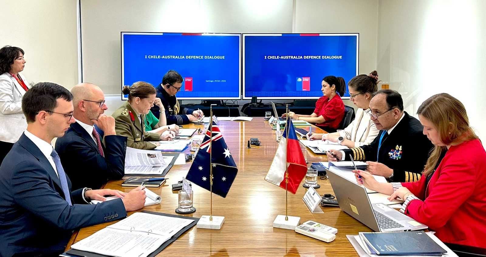 Diálogos Militares Chile-Australia Octubre 2024