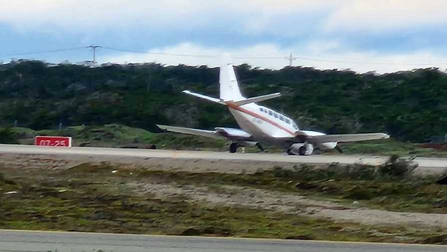Emergencia avión DAP aeropuerto Punta Arenas 20-11-2024