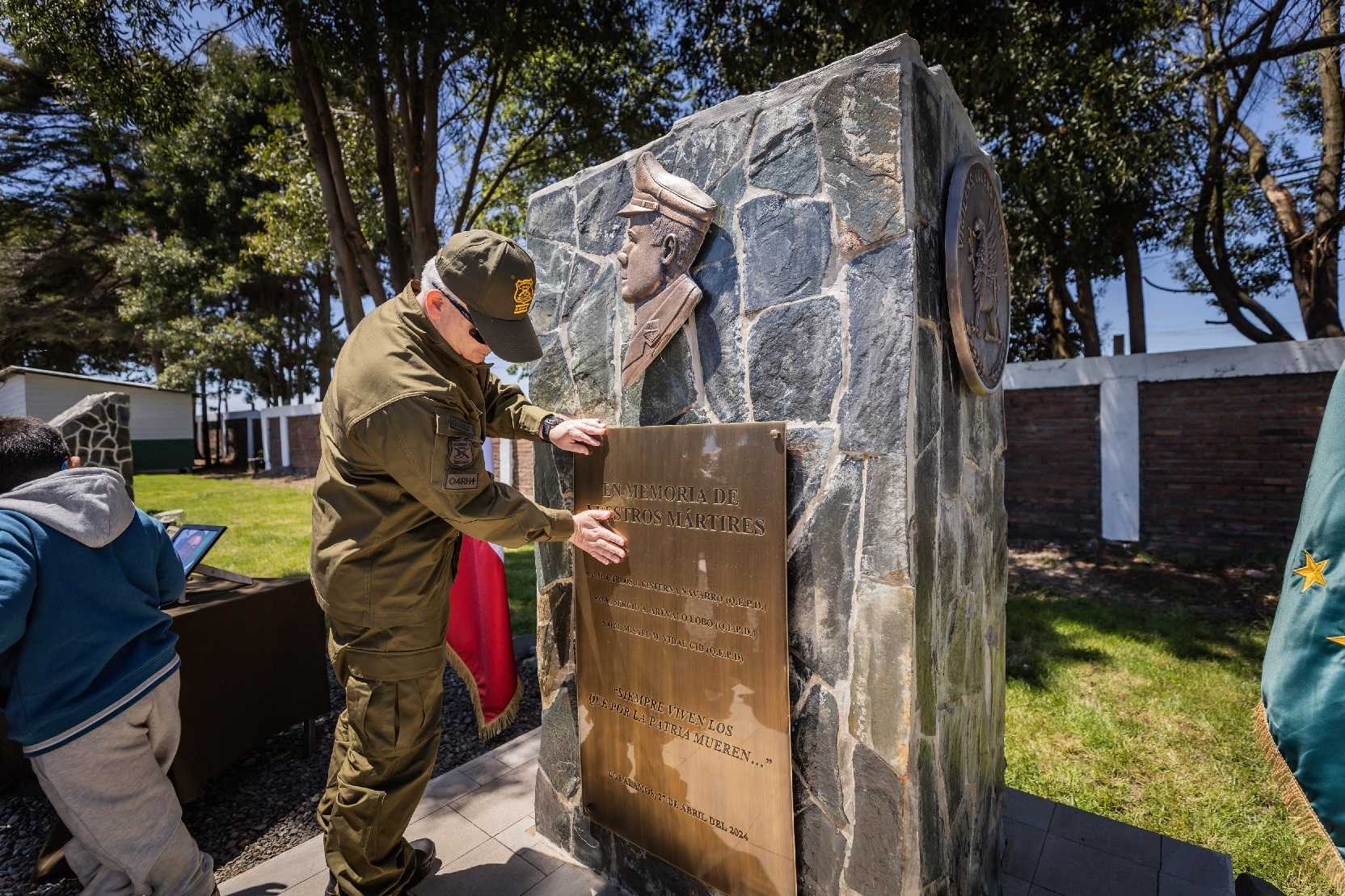 Memorial mártires de Carabineros Los Álamos 07-11-2024
