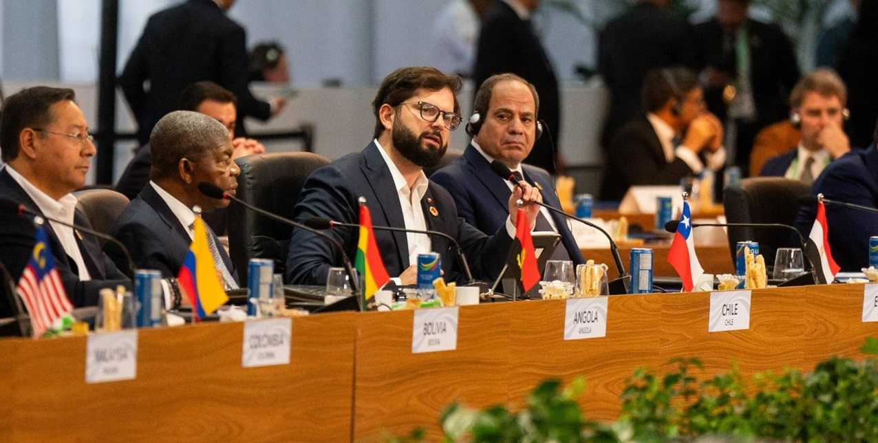 Pdte Gabriel Boric Cumbre G20 Brasil 18-11-2024