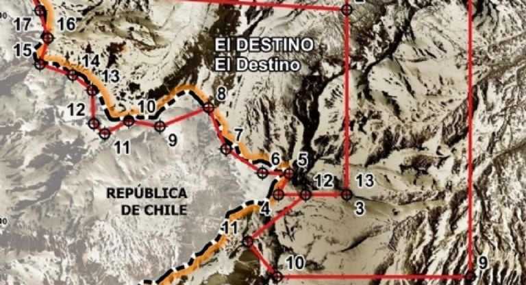 Area de exploracion minera limitrofe 2