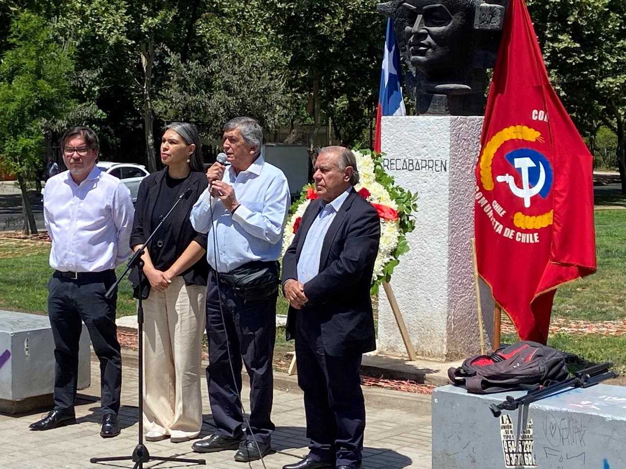 Conmemoración fallecimiento Luis Emilio Recabarren PC Lautaro Carmona 18-12-2024