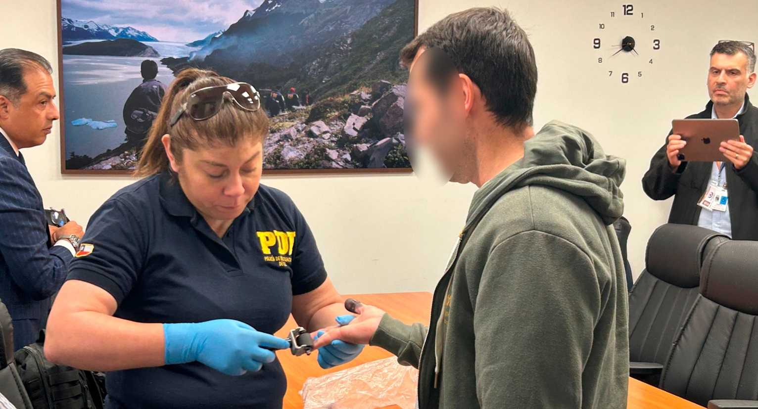 Foto Fiscalía Nacional detención iraní Foto 2 03-12-2024