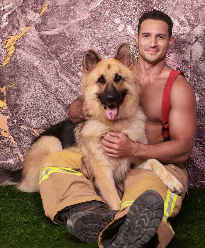 LLOYD - Australian Firefighters DOG Calendar 2025 13