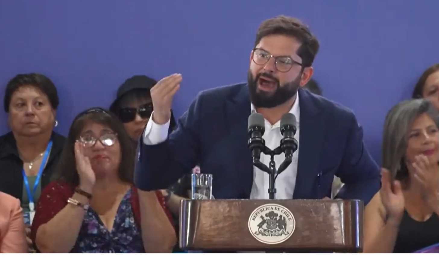 Pdte Gabriel Boric Maipú 06-01-2025