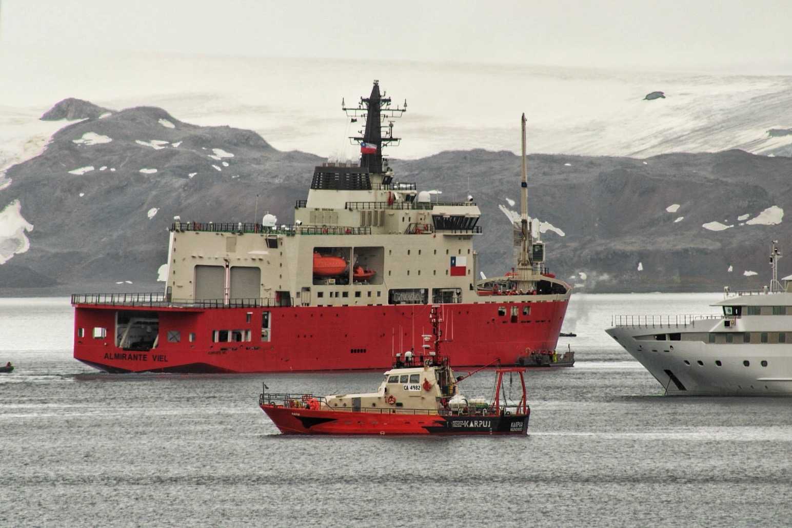 RH Almirante Viel Antártica enero 2025