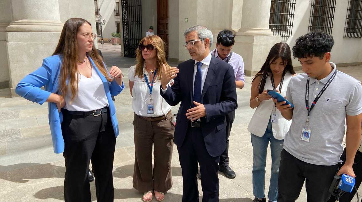 Subsecretario Interior Luis Cordero La Moneda 17-02-2025