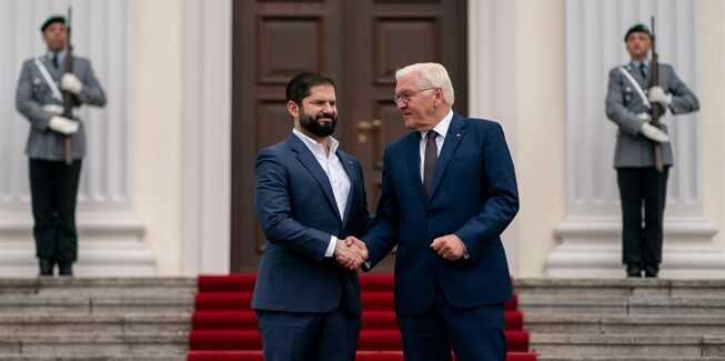 Frank-Walter Steinmeier y Gabriel Boric - Alemania 2024 2