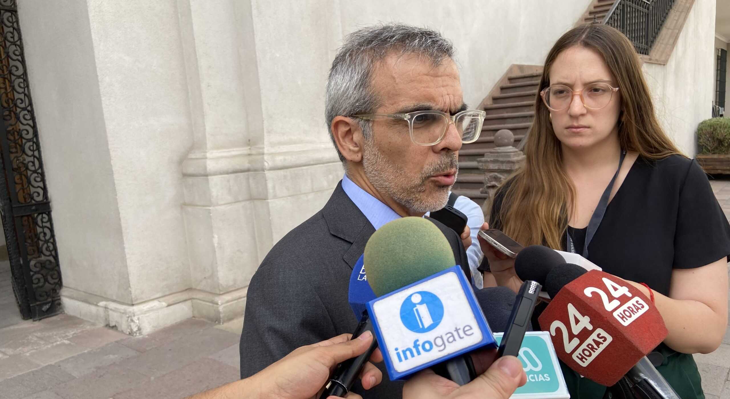 Subsecretario Luis Cordero La Moneda 14-02-2025