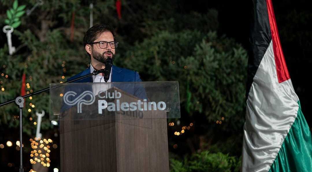 Pdte Boric Palestina