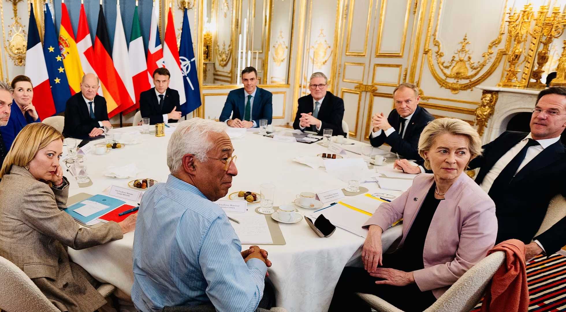 Reunión líderes Europa 17-02-2025