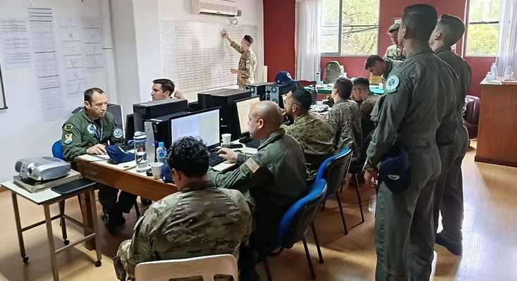 10o Ejercicio Internacional de Ayuda Humanitaria Cooperación Argentina marzo-abril 2025