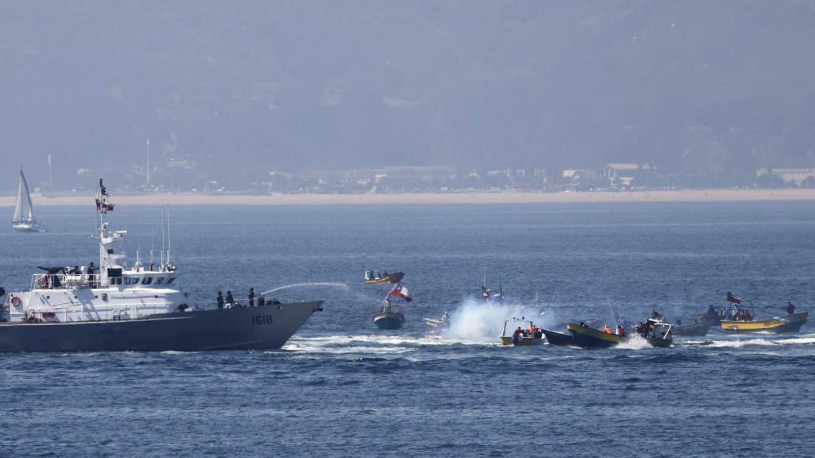 Incidentes pescadores Valparaíso 2 27-03-2025