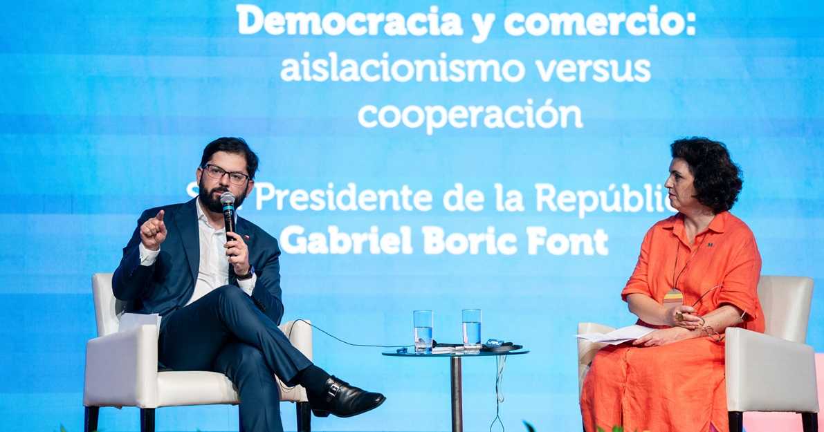 Clase Magistral Pdte Gabriel Boric Universidad de Brasilia 24-04-2025